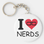 i love nerds keychains