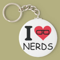 i love nerds keychains