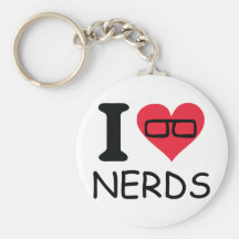 i love nerds keychains