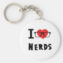 I love nerds keychains