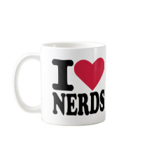 I love nerds mug