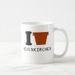 "I Love Neuenkirchen" (Blumenkübel-City) Tee Tasse