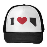 I Love Nevada hats