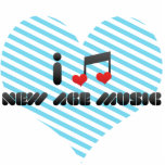 I Love New Age Music Photo Sculpture