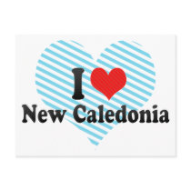 I Love New Caledonia Postcards