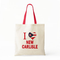 I love New Carlisle, Ohio Canvas Bag