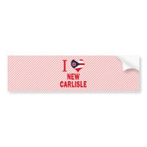 I love New Carlisle, Ohio Bumper Sticker