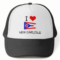 I Love New Carlisle Ohio Trucker Hat