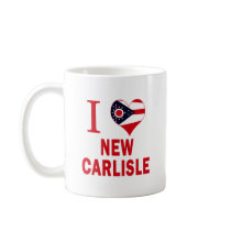 I love New Carlisle, Ohio Coffee Mugs