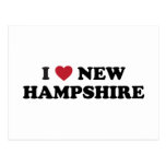 I Love New Hampshire Postcard