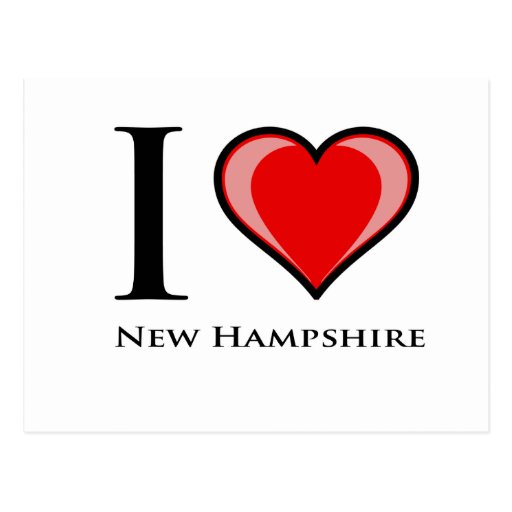 I Love New Hampshire Postcards