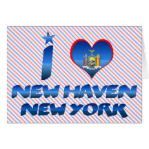 I love New Haven, New York Card