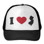I Love New Jersey hats