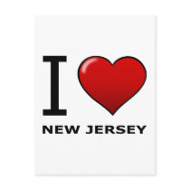 I LOVE NEW JERSEY POST CARD