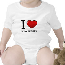 I LOVE NEW JERSEY T-SHIRTS