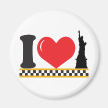 I Love New York Refrigerator Magnets