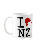 I Love New Zealand Coffee Mug