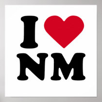 I LOVE NM POSTERS