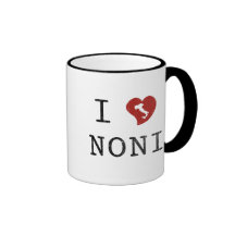 I Love Noni Coffee Mugs