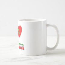 I Love Nonna (Italian Grandmother) Mug