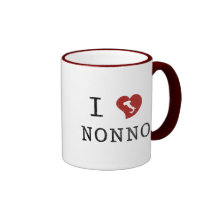 I Love Nonno Coffee Mugs