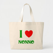 I Love Nonno (Italian Grandfather) Bag