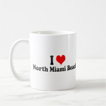 I Love North Miami Beach, United States Mugs