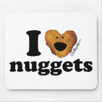 I love nuggets mousepad