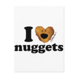 I love nuggets postcards