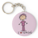 I Love Nursing Tshirts and Gifts Key Chains