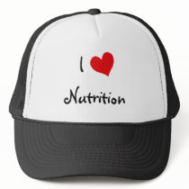 I Love Nutrition Hat