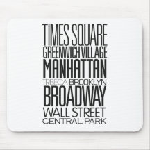 I Love NY Mouse Pad