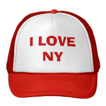 I LOVE NY TRUCKER HATS