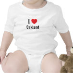 I love Oakland Baby Jumper Tee Shirts