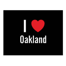 I love Oakland Post Cards