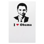 I Love Obama T-shirt Custom Stationery