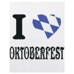 I love oktoberfest icon flyer design