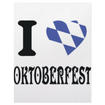 I love oktoberfest icon personalized letterhead