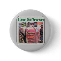 I love old IH tractors Button