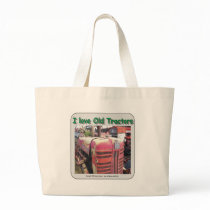 I love old International Harvester tractors Bag