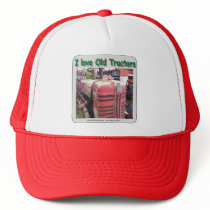 I love old International Harvester tractors Trucker Hats