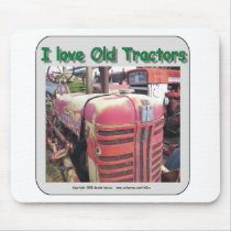 I love old International Harvester tractors Mouse Pad