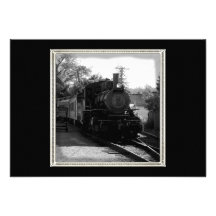 I love old trains - Arcade and Attica Railroad Personalized Invites