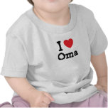 I love Oma heart T-Shirt