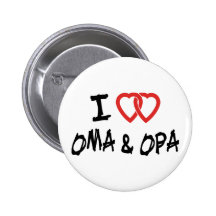 I Love Oma & Opa Buttons