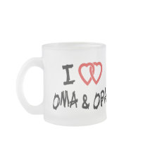 I Love Oma & Opa Coffee Mug