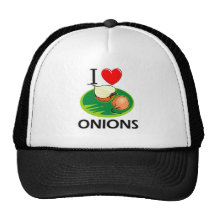I Love Onions Hats
