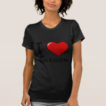 I LOVE OREGON TEES