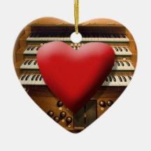 I love organs ornament