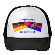 I Love Ostfriesland ist mir lieb Trucker Hat